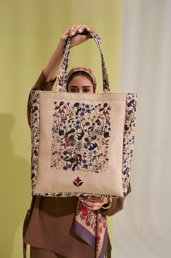 Floral Beige