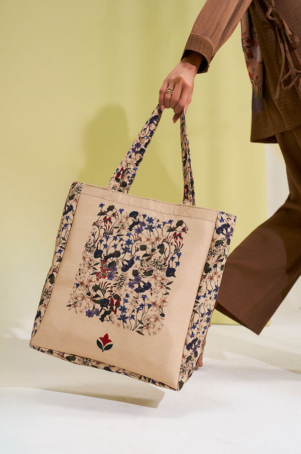 Floral Beige
